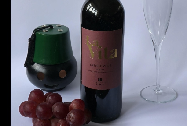 Wine and grapes