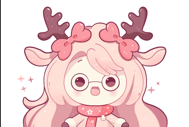 Fille renne