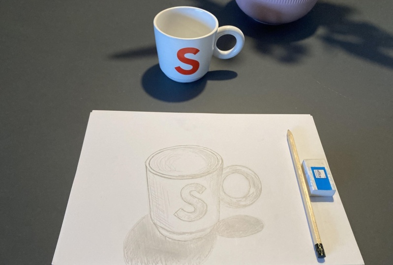 Day 1 - mug sketch