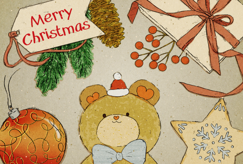Vintage Christmas Card