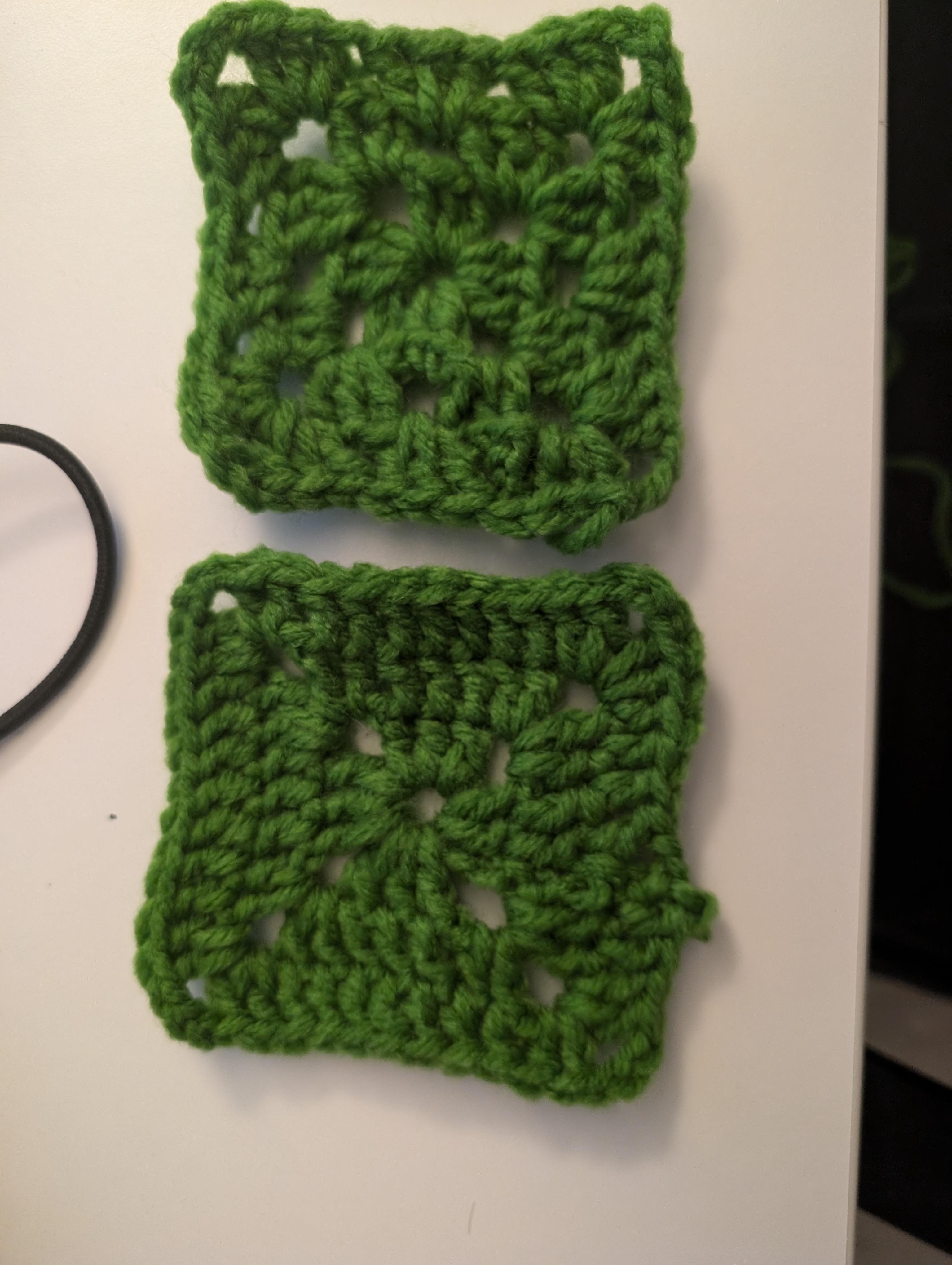 The two differenti Granny squares - student project