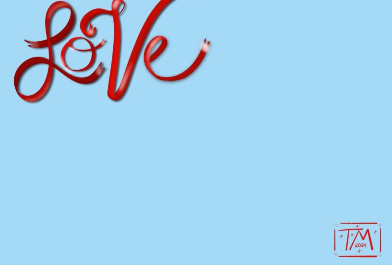 Ribbon letters