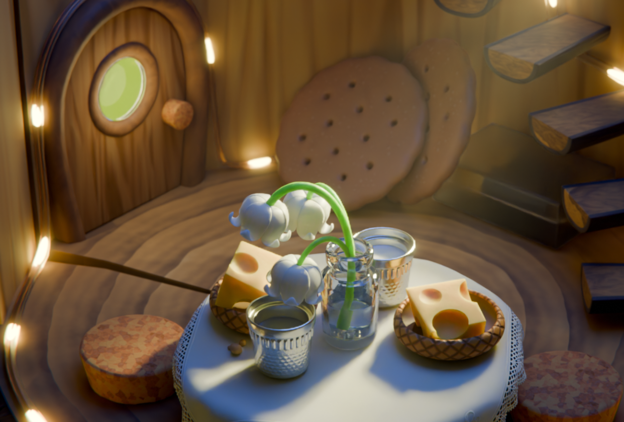 Mouse Breakfast - student project