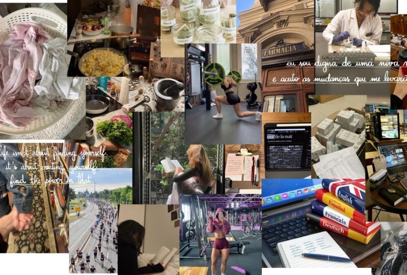 My Notes and Vision Board