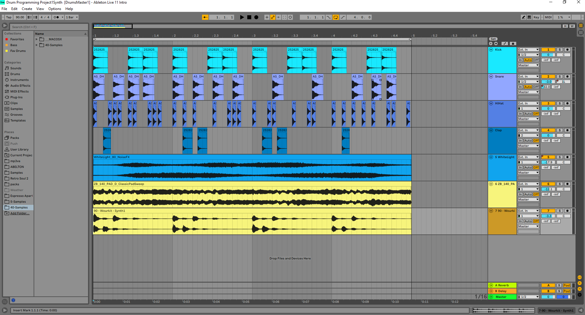 Basic Beat - student project