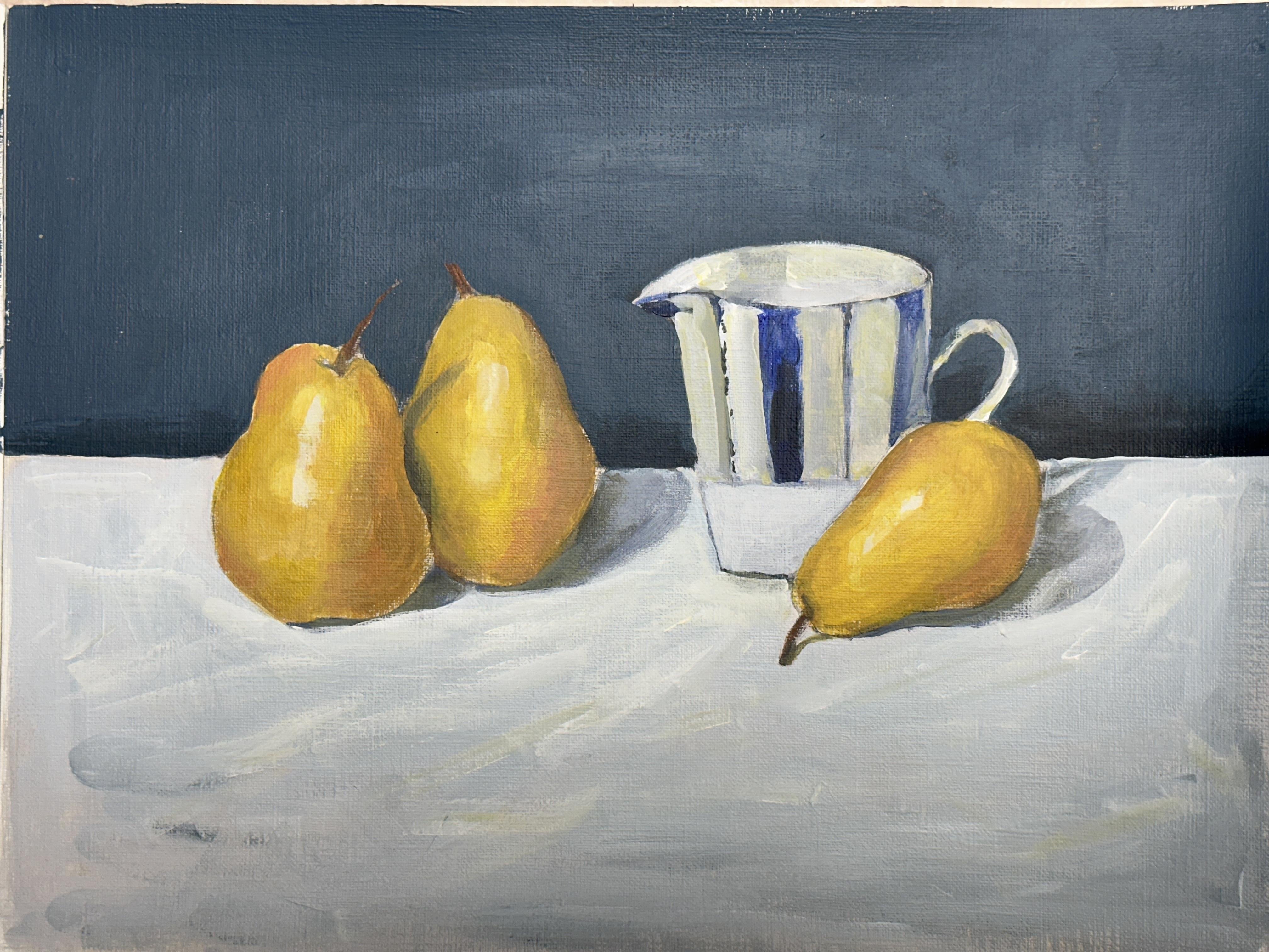 Acrylics still life painting for beginners - student project
