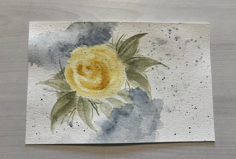 Loose Single Yellow Rose