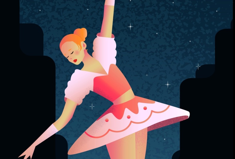 Ilustracion de figura estilizada