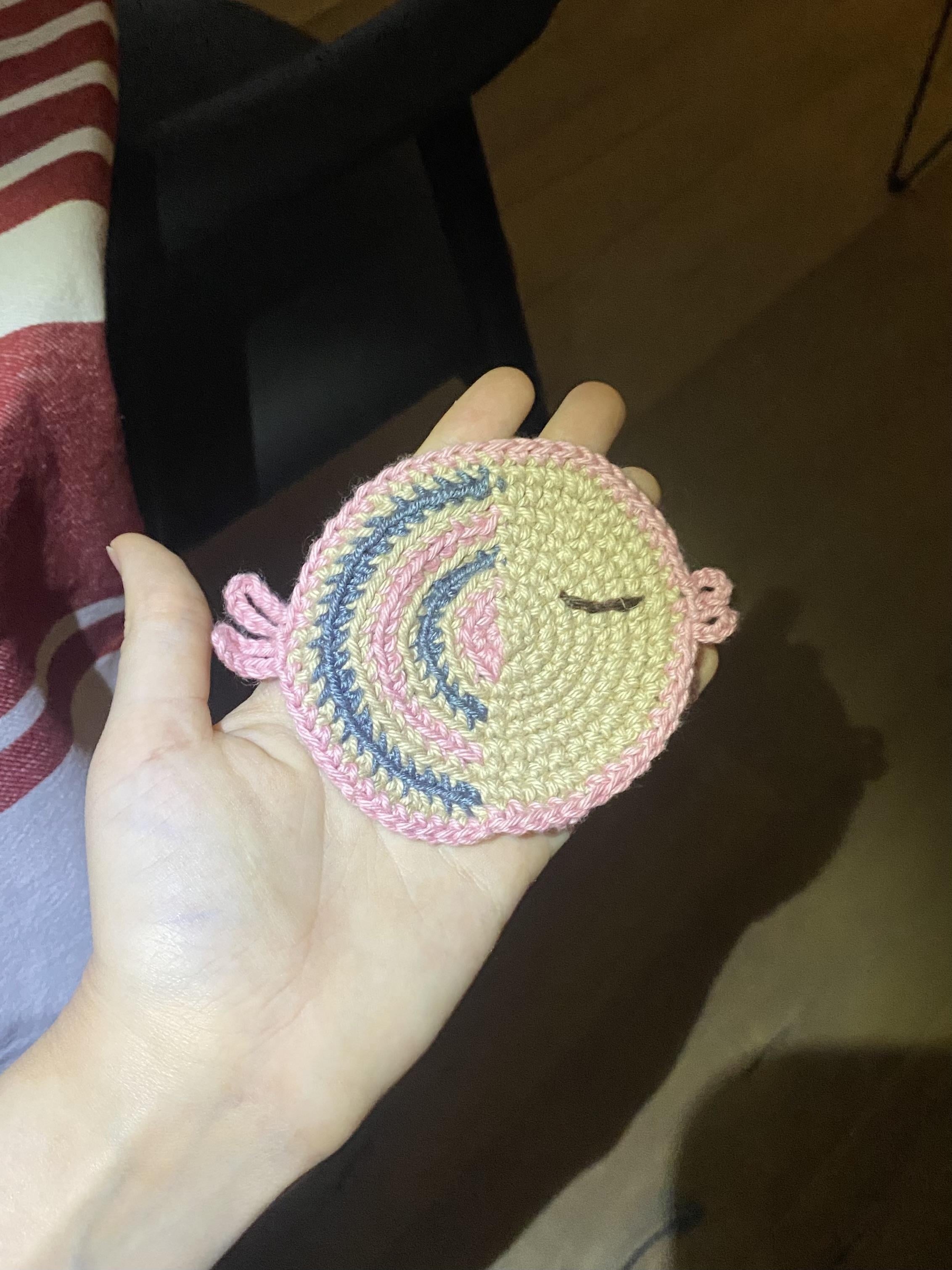 Fish coaster - student project