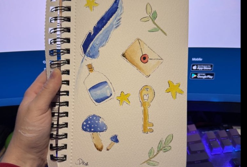 attempting mini's with black ink outlines
