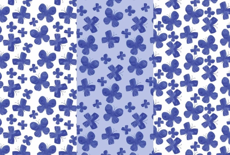 using illustrator pattern maker with raster files from procreate