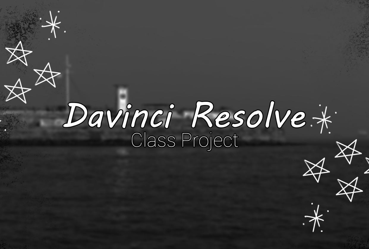 Video Editing On -DAVINCI RESOLVE - student project