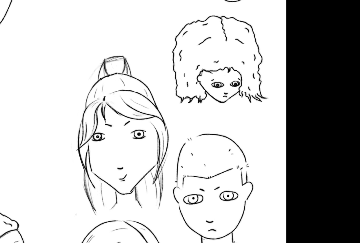 Hair practice - student project