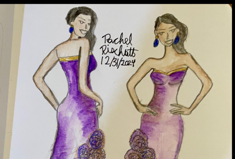 First Watercolor Fashion