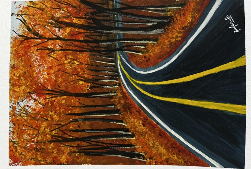 Outumn road