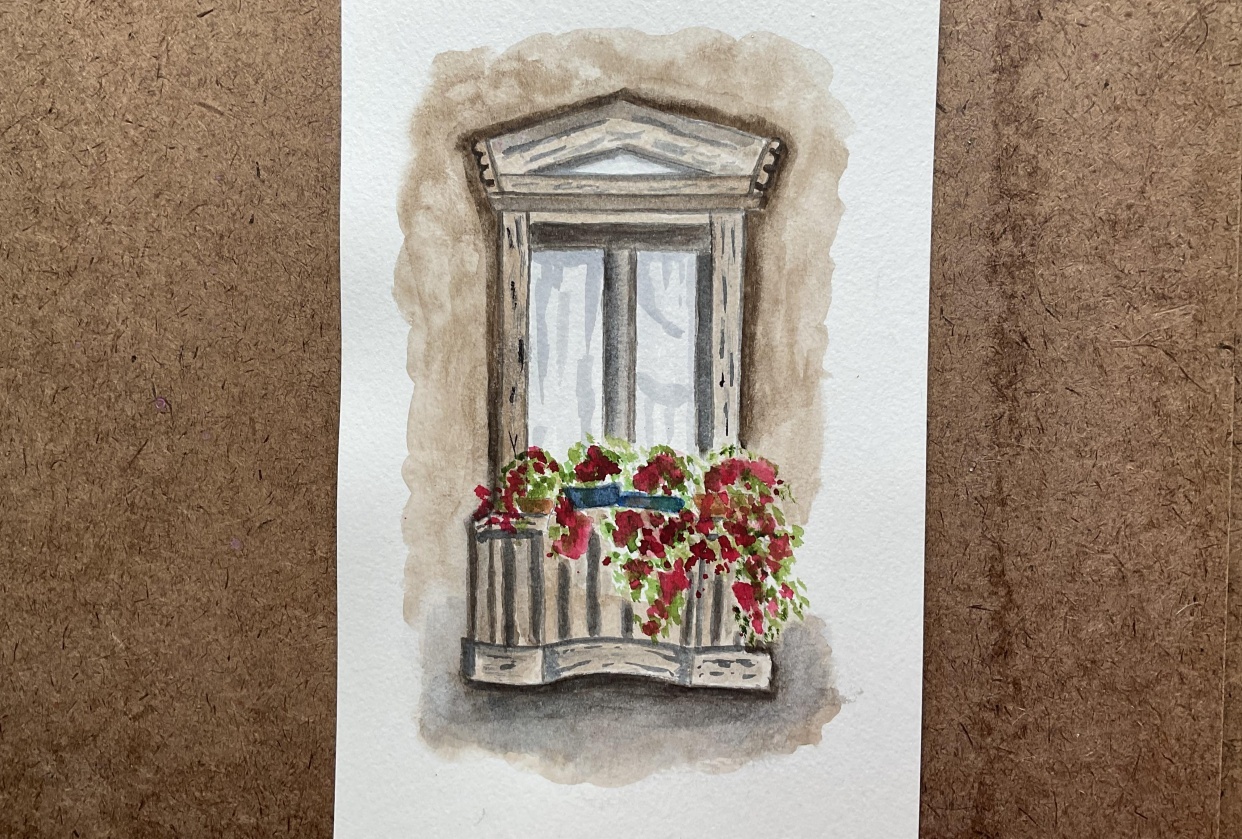 Balcony window - student project