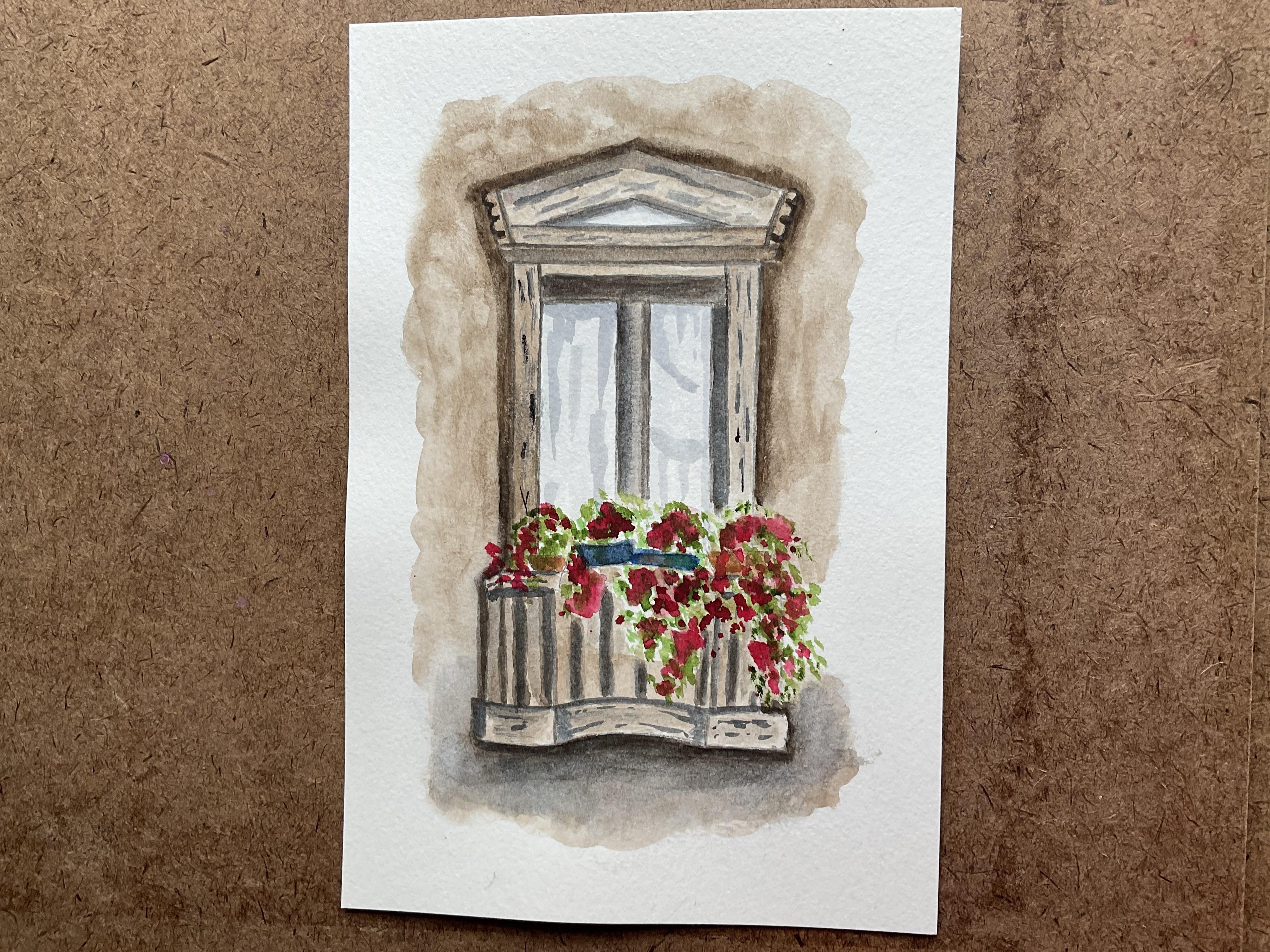Balcony window - student project