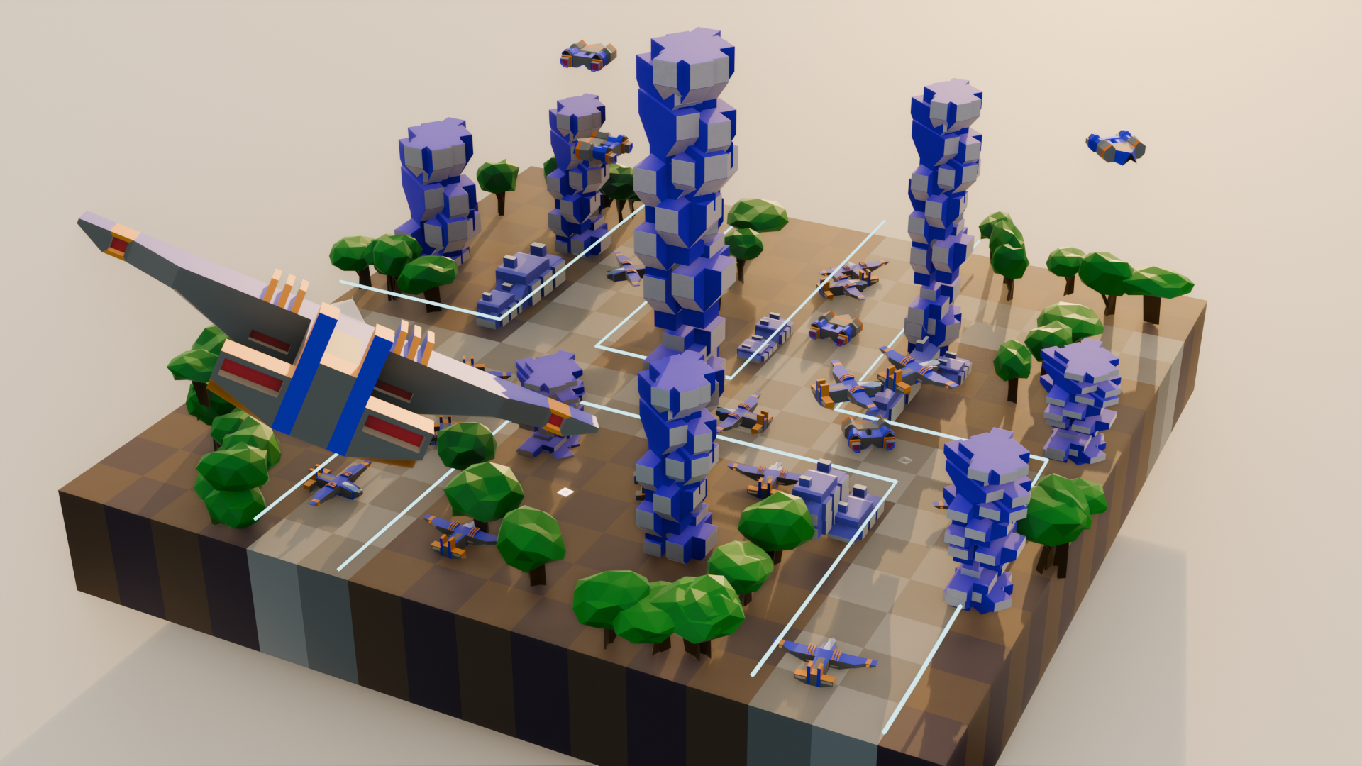 Blue Island - student project
