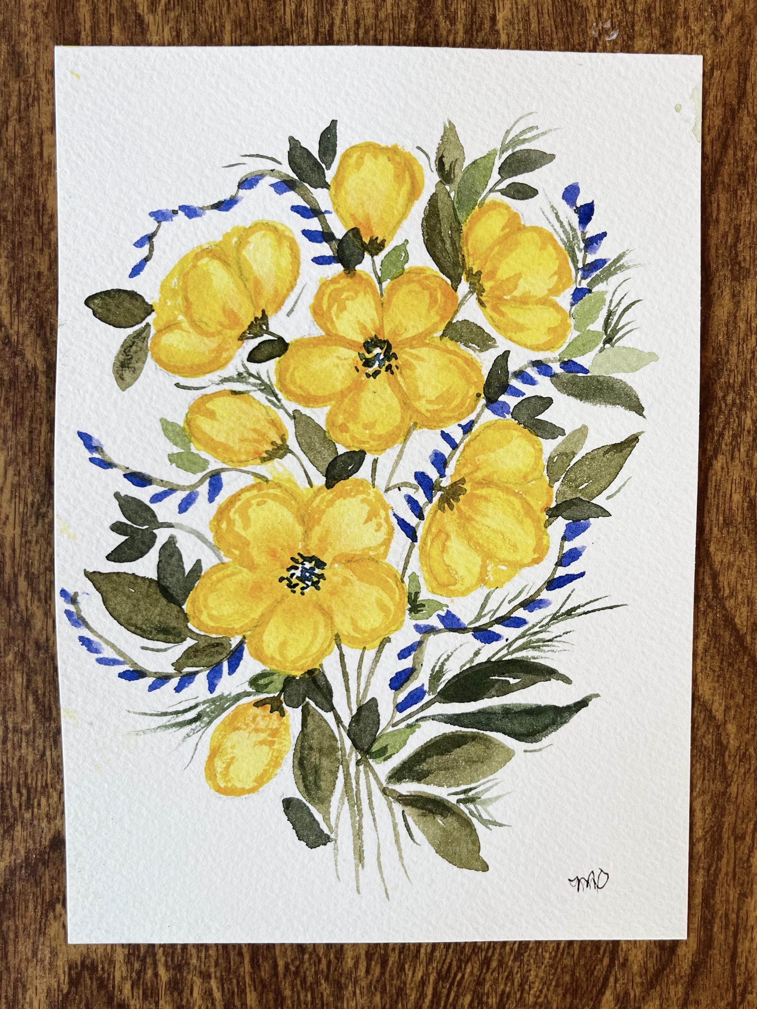 Loose Florals - student project