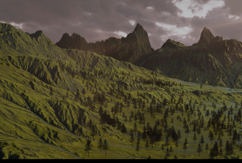 Highlands Render