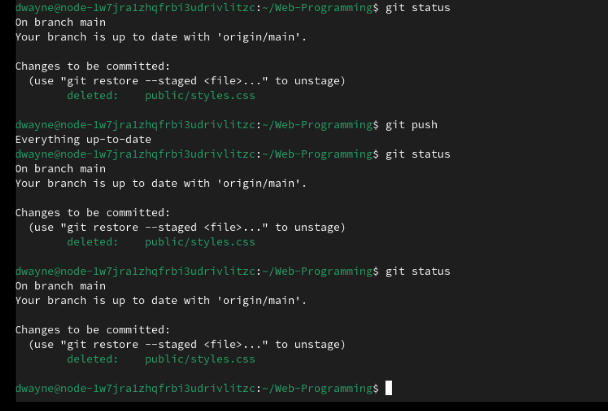 Git Project - student project