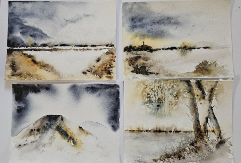 Mini landscapes - Jane Davies