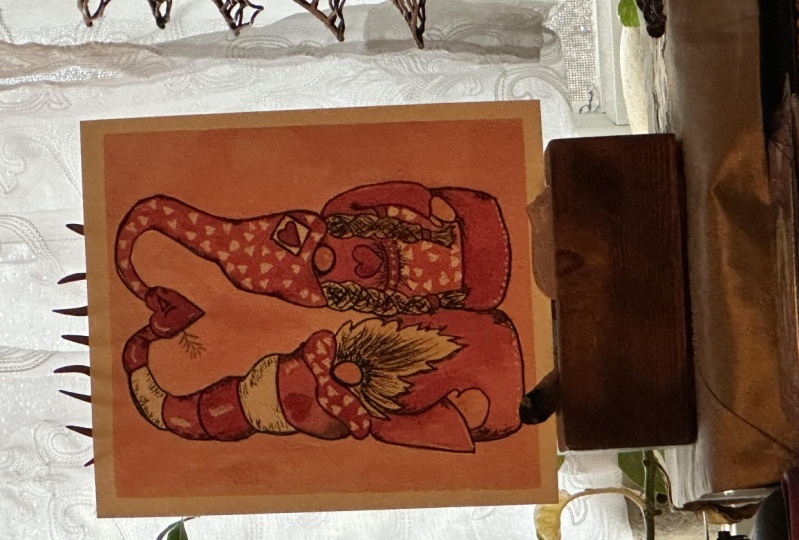 Valentine Gnome Couple