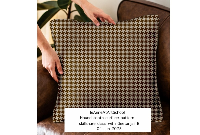 Houndstooth pattern