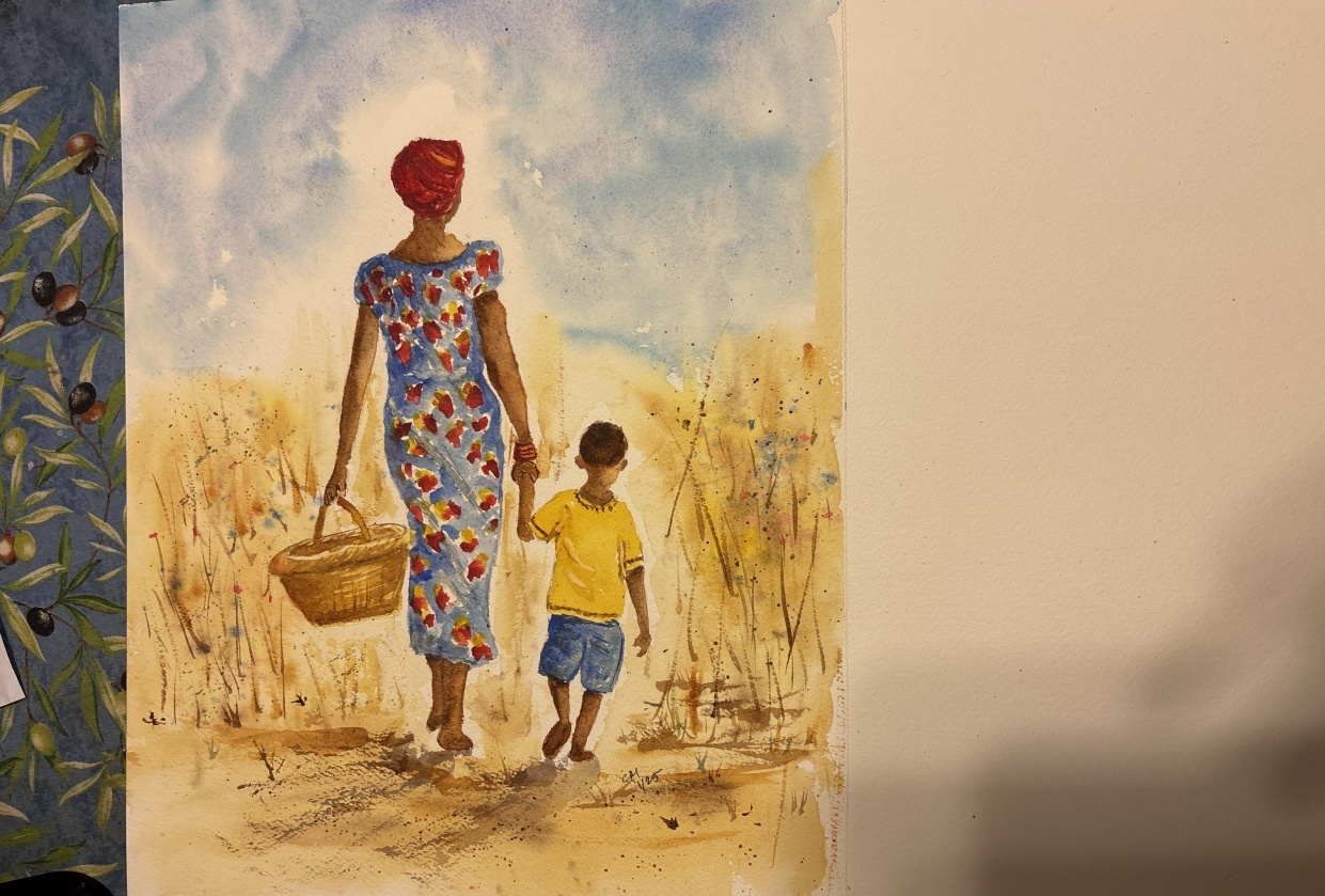 Mother and child - student project