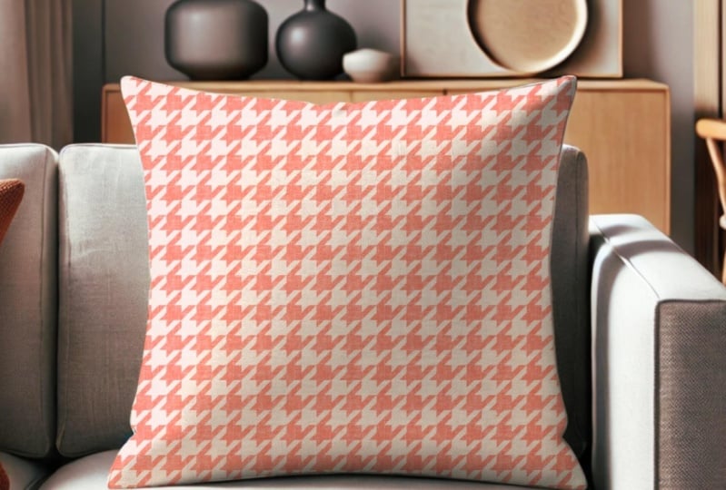 Colorful hountstooth patterns