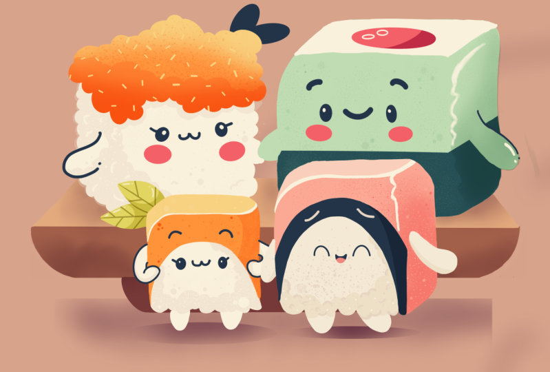 Sushi family