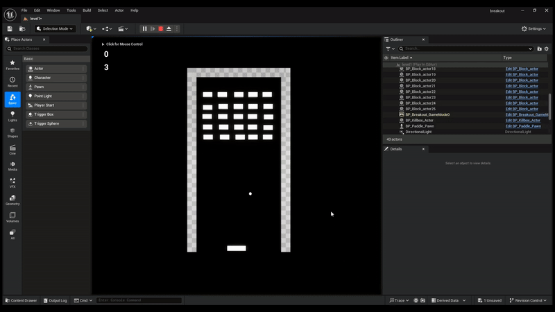 Breakout! - student project
