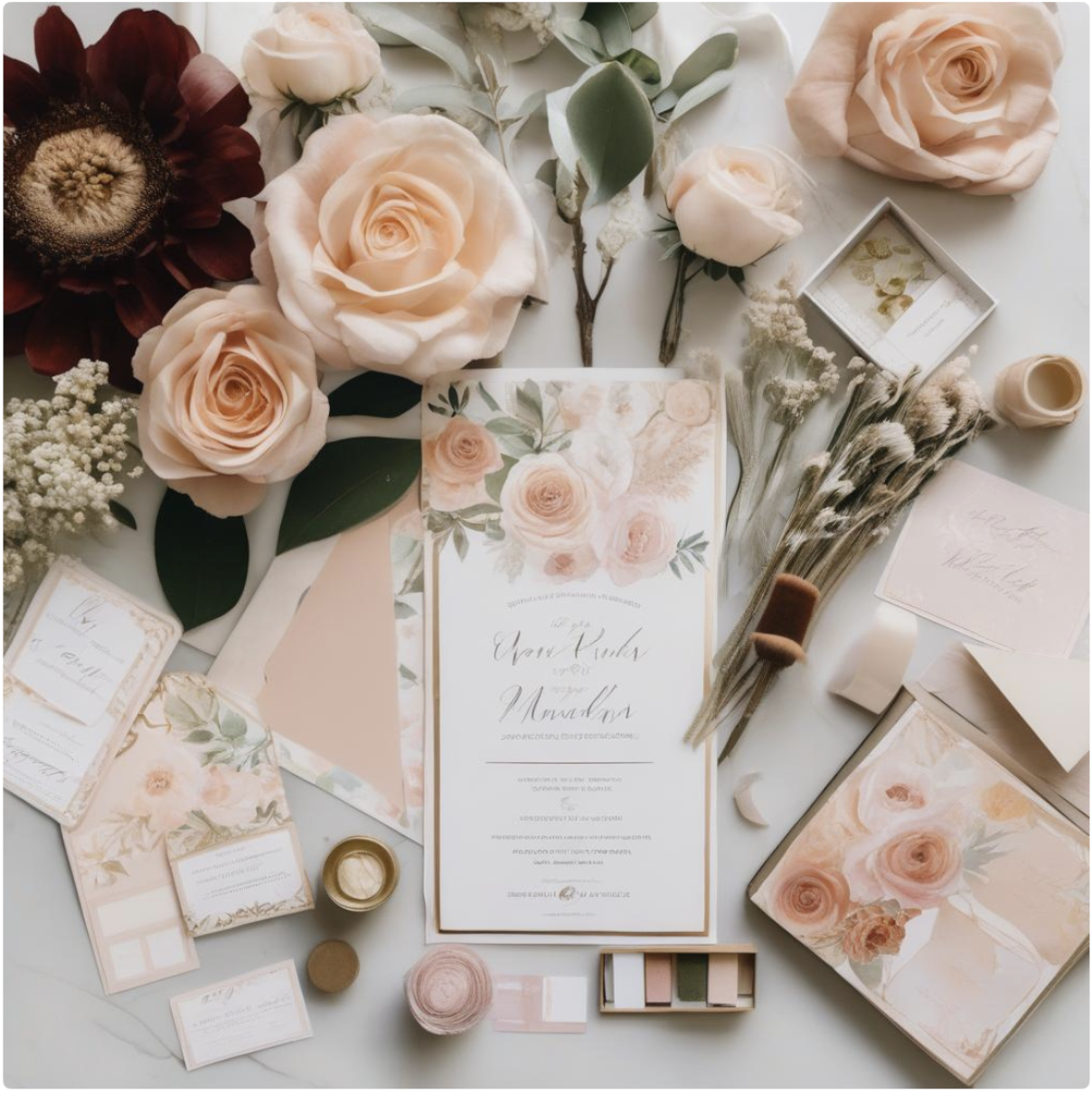 Copywriting for social media of a wedding planner - student project