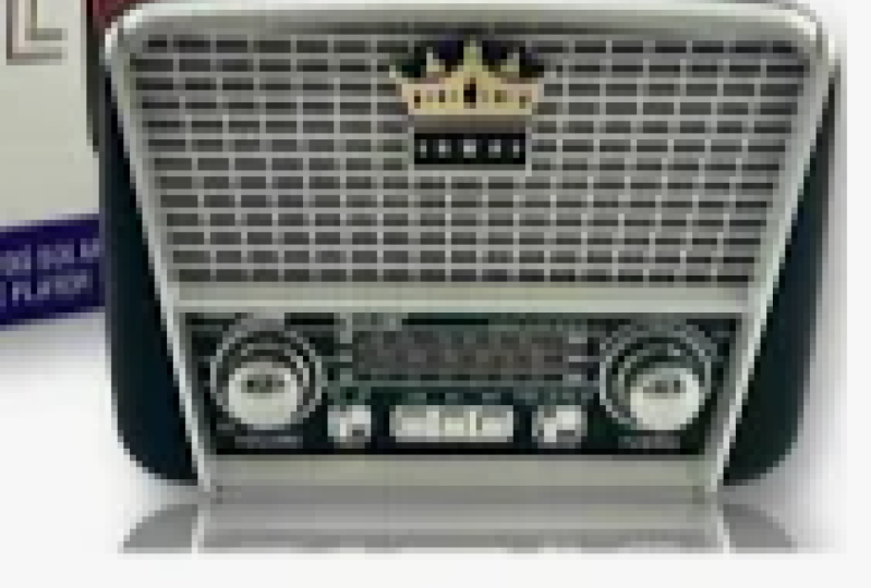 upgraded vintage radio