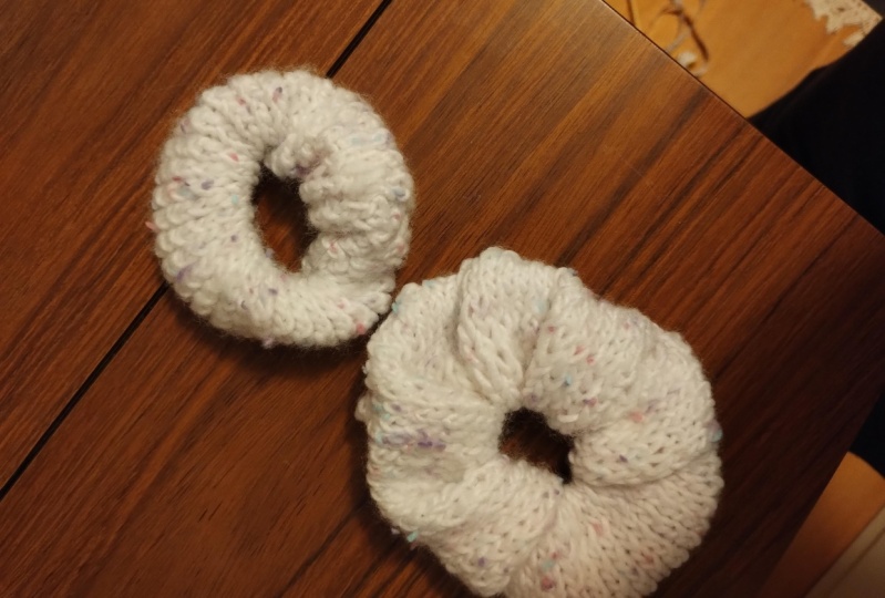 My first scrunchie