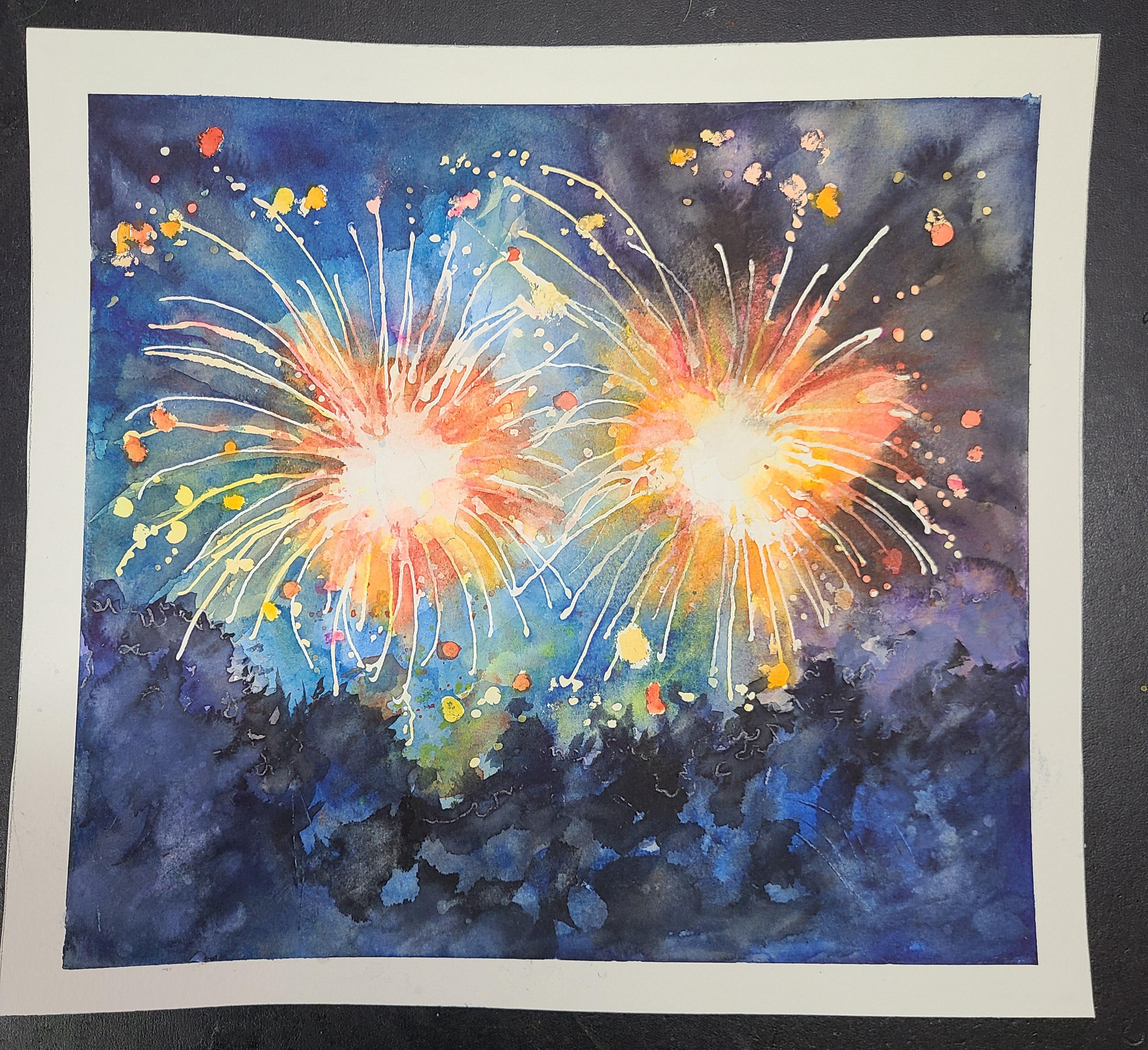 Fireworks - student project