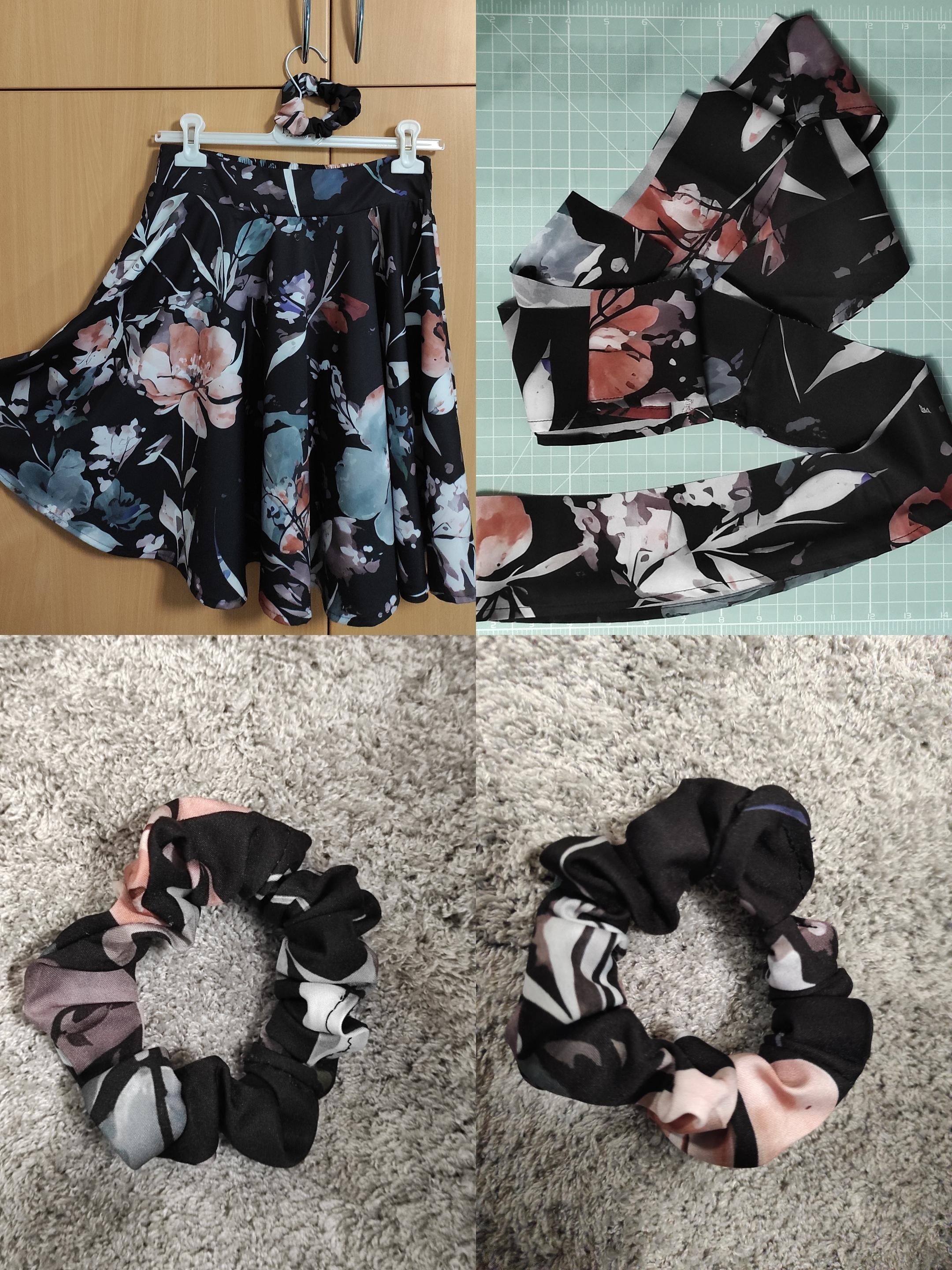 From scrap to scrunchie! - student project