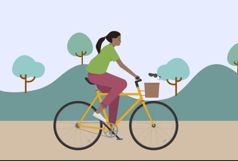 Biking