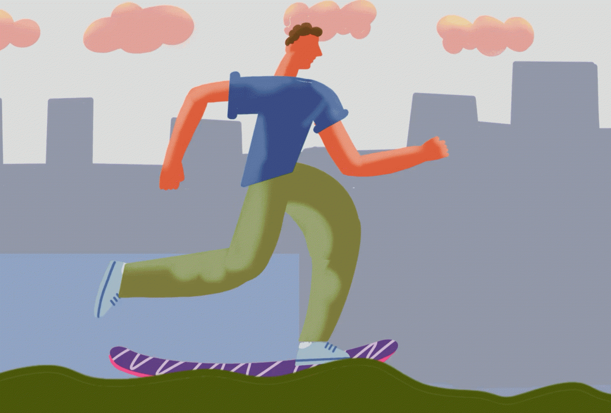 Skateboarding !Dude! - student project