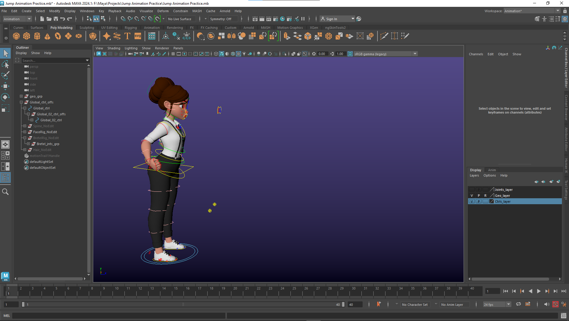 Exporting Maya Animations to Blender
