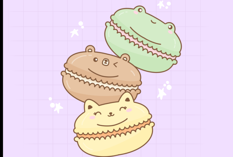 Kawaii Macaroons