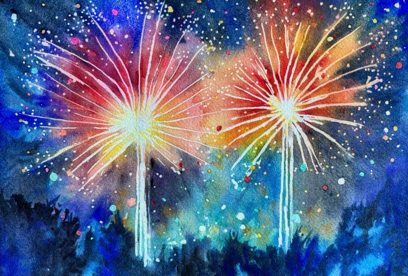 Fireworks For the New Year