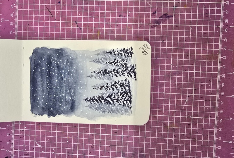 Simple Winter Landscape