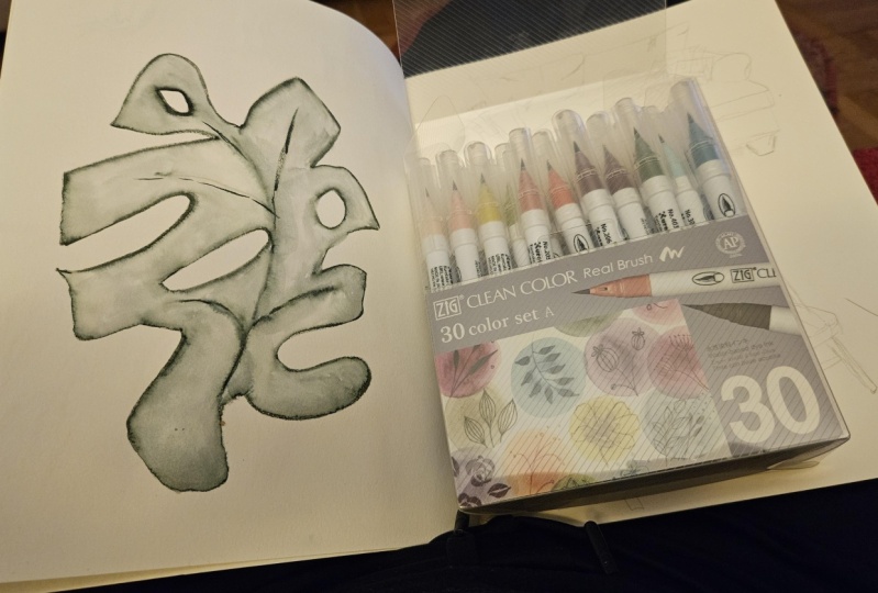 Botanical water based marker
