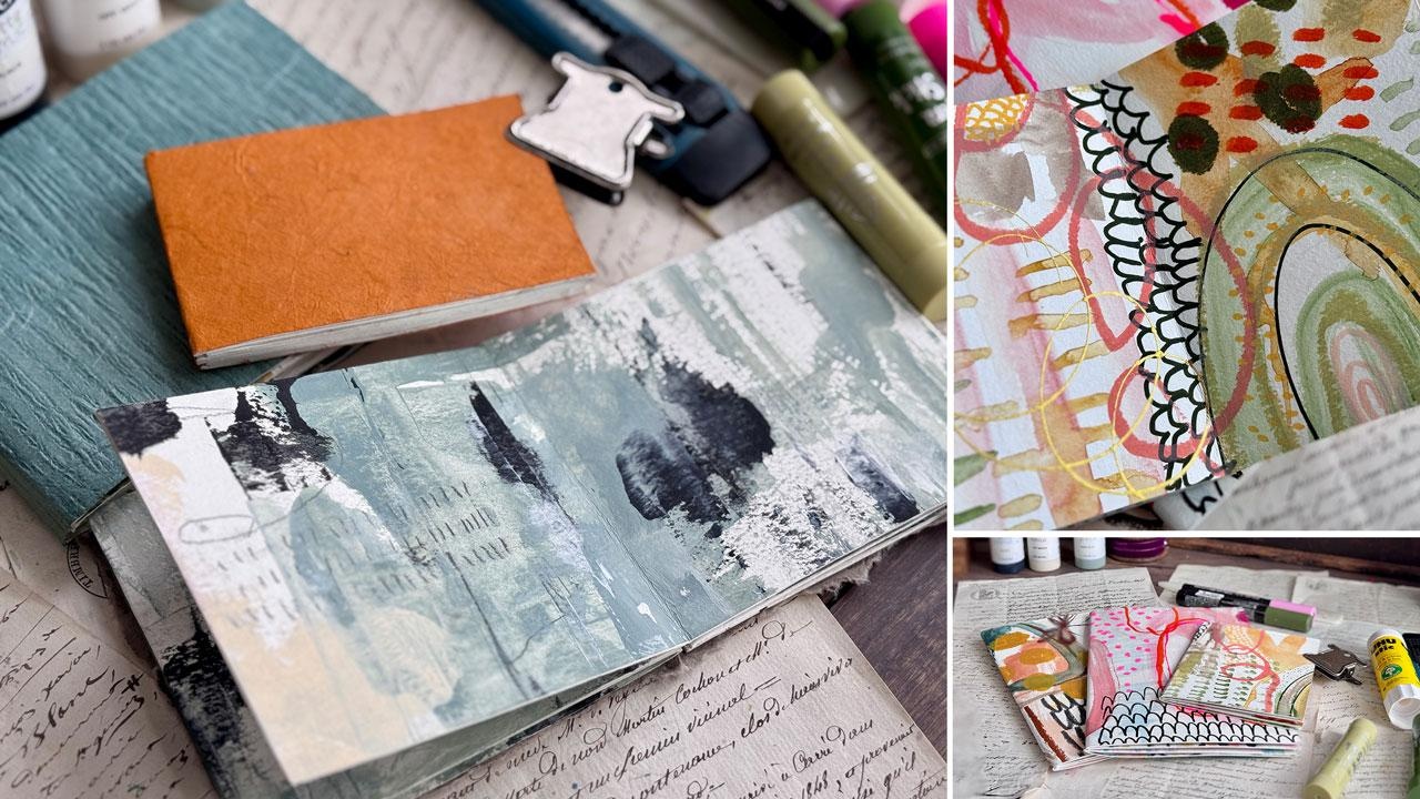 One-Paper Wonders: Painting and Folding a Unique Art Book