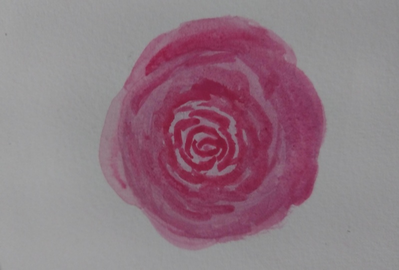 Watercolor roses