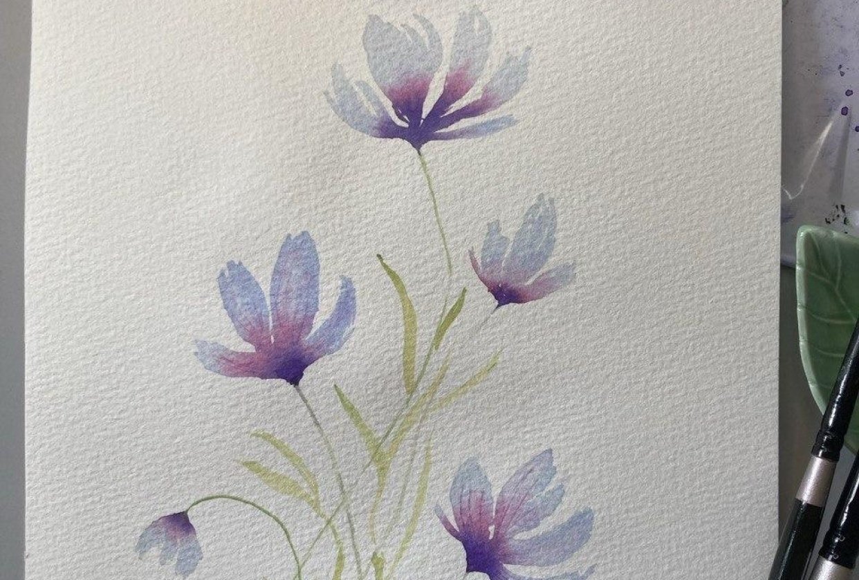 Tranquil Blooms - student project