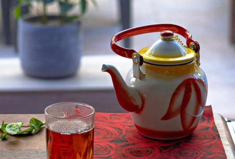 My Morning mint tea