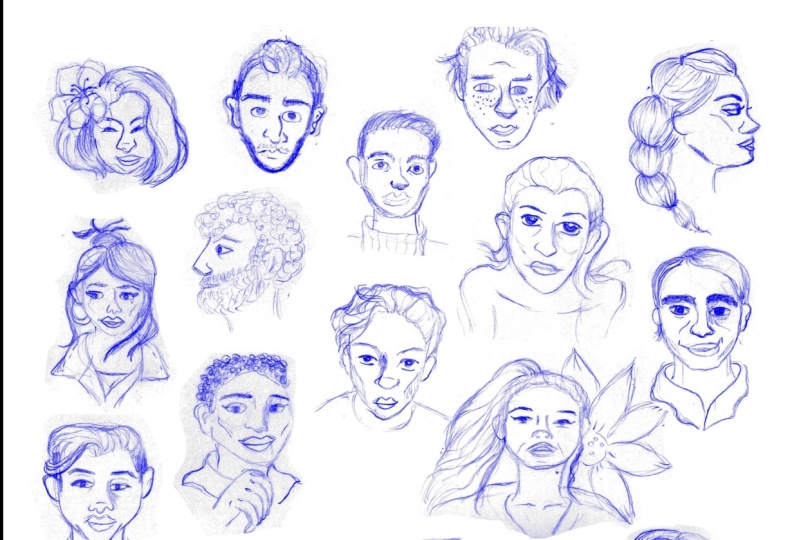 Portrait sketches