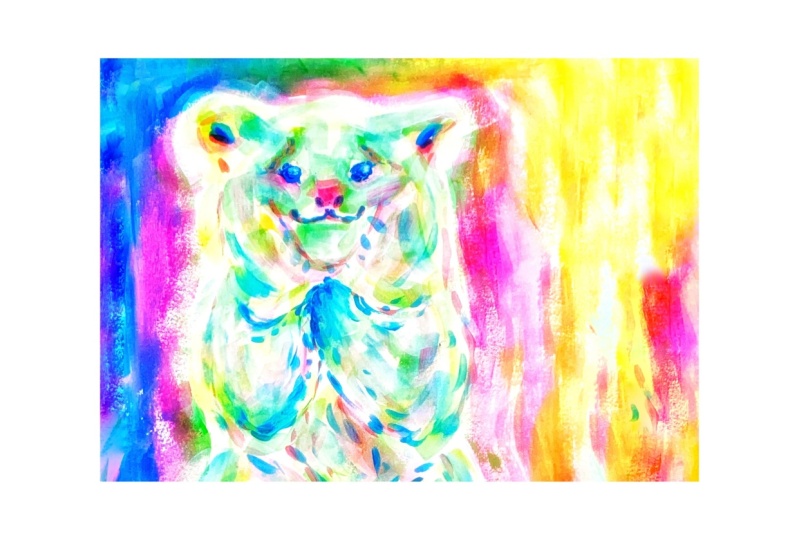 Acrylic only 7 Vibrant Colors Art